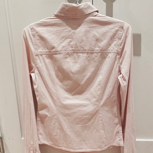 Rubbish Pale Pink Stripped Shirt - Picture 6 of 7